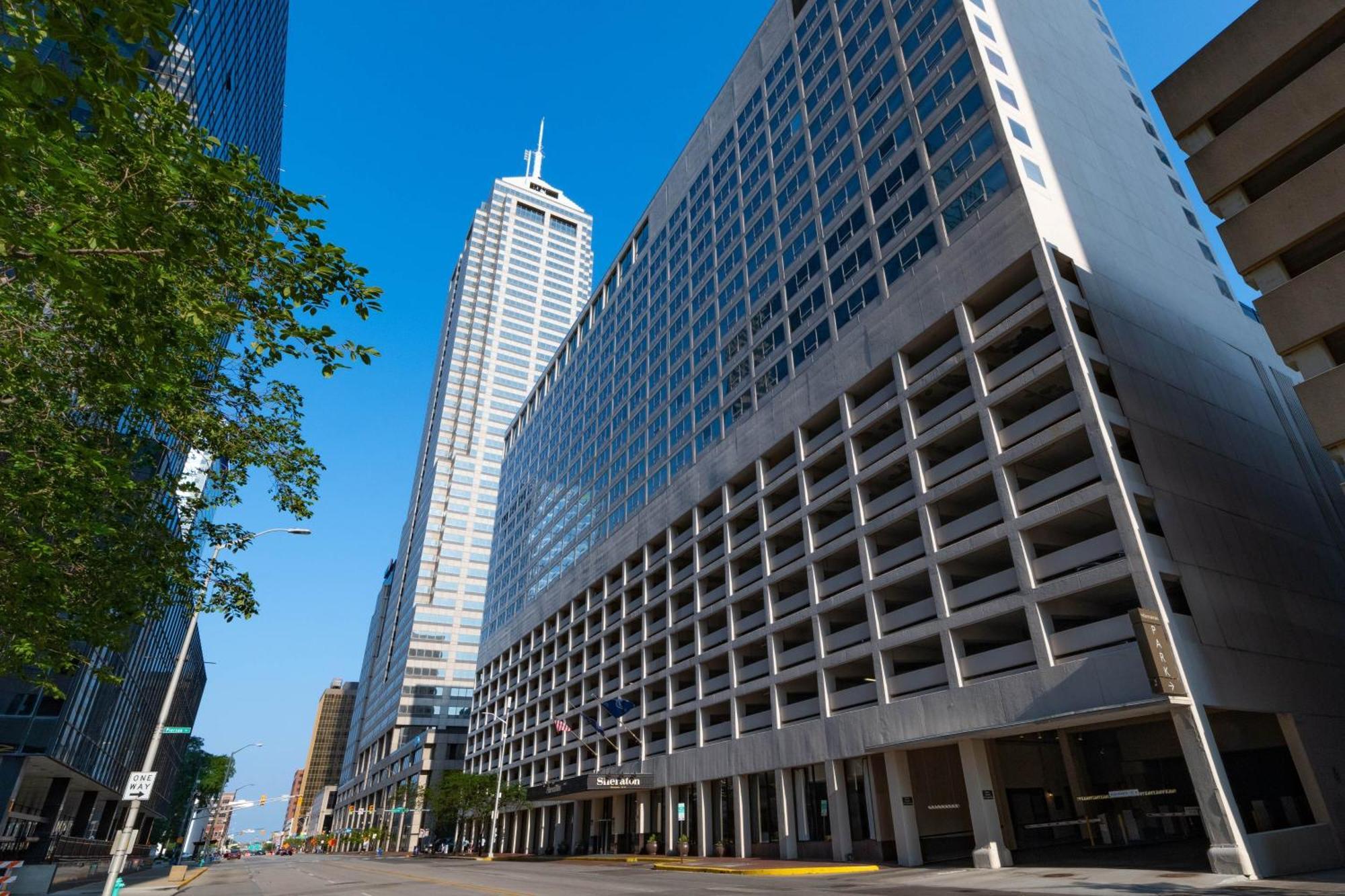 Sheraton Indianapolis City Centre Hotel Exterior foto